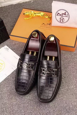 Hermes Business Casual Shoes--026